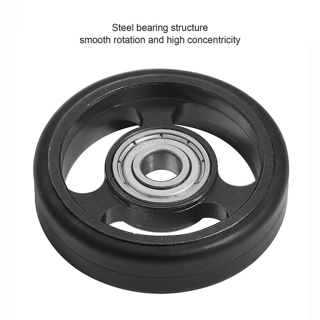 Mudguard Easywheel Mudguard Rollers Wheels Double Wheel for for Folding Bike for
