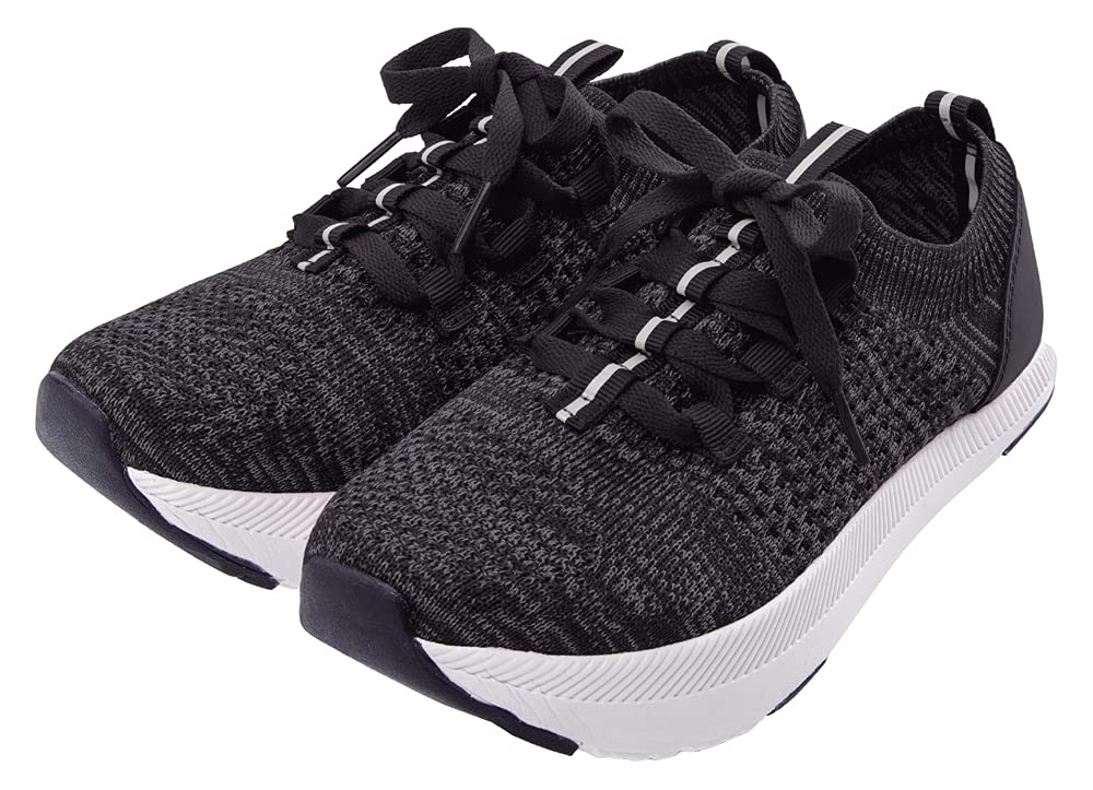 

Alphax Core Shoes, Doctor s Walking Sneakers, Black, Size L (24.0-24.5cm)