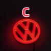For VOLKSWAGEN 11cm 4D Badge For VW Logo Light LED Trunk Light 4D VW Logo Light Grille Badge For VW Volkswagen Bora Golf Jetta P