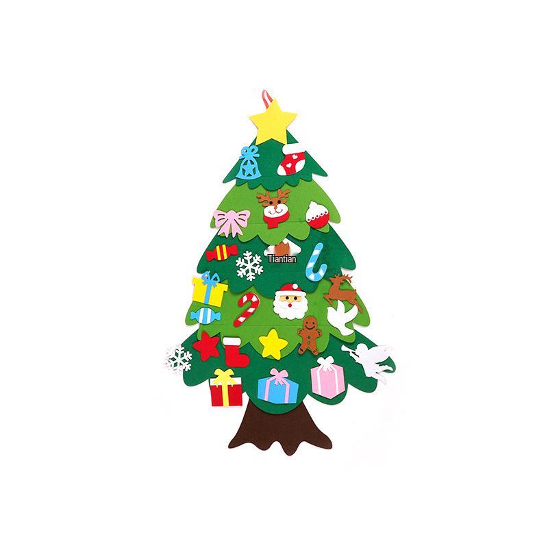 3D DIY Felt Christmas Tree Decoration Pendant
