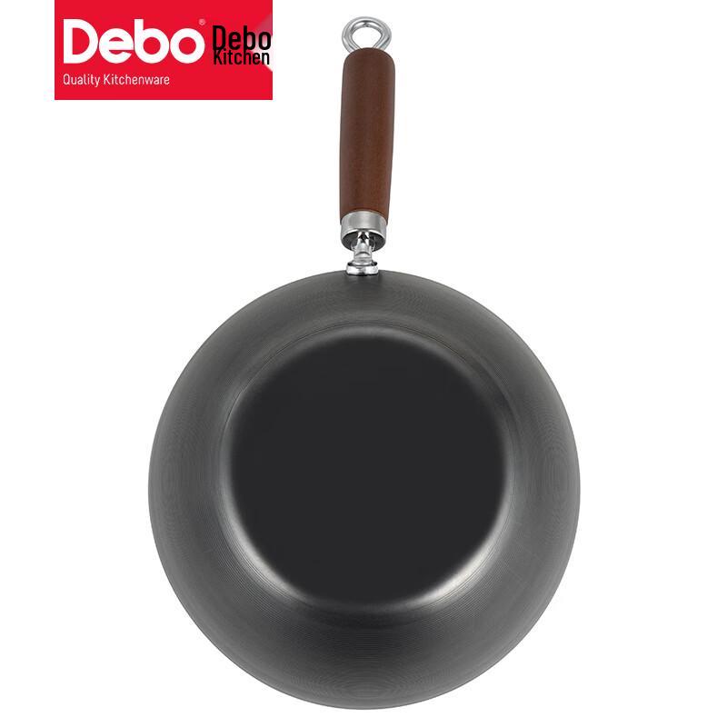Debo Audella Gesunde Feineisen Wok zum Anbraten