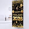 New Years Eve Party Supplies 2026 - New Years Decorations 2026 Door Cover, Happy New Year 2026 Banner, New Year Decorations for NYE Party Door