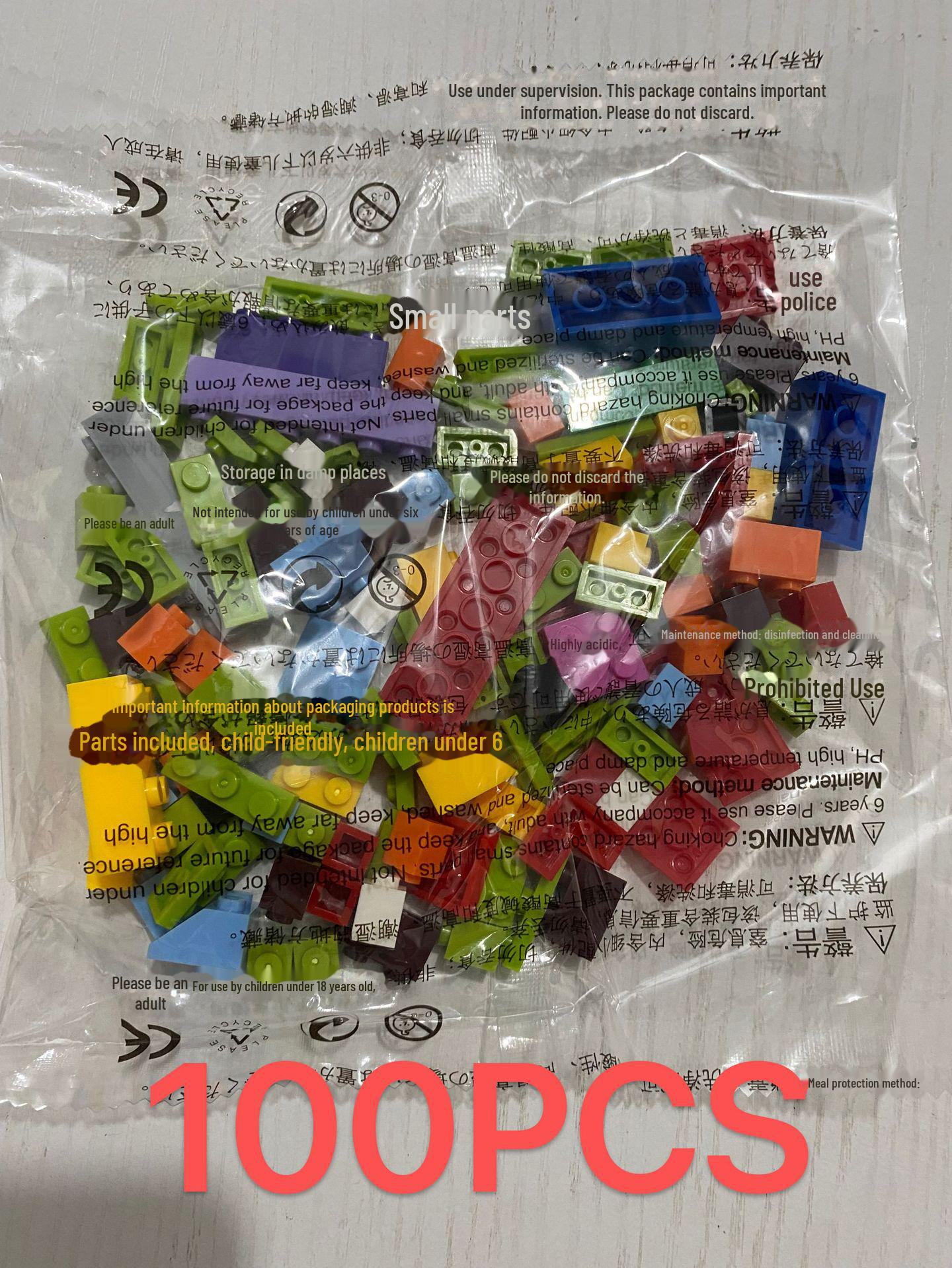 

Детали в коробках и мешках: Совместимо с блоками LEGO Australia, развивающими игрушками для детей из мелких деталей