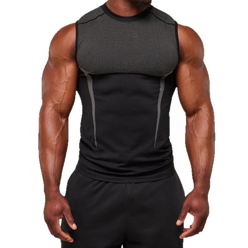Men's Slim Fit Quick Dry Muscle Tank Top for Running & Training