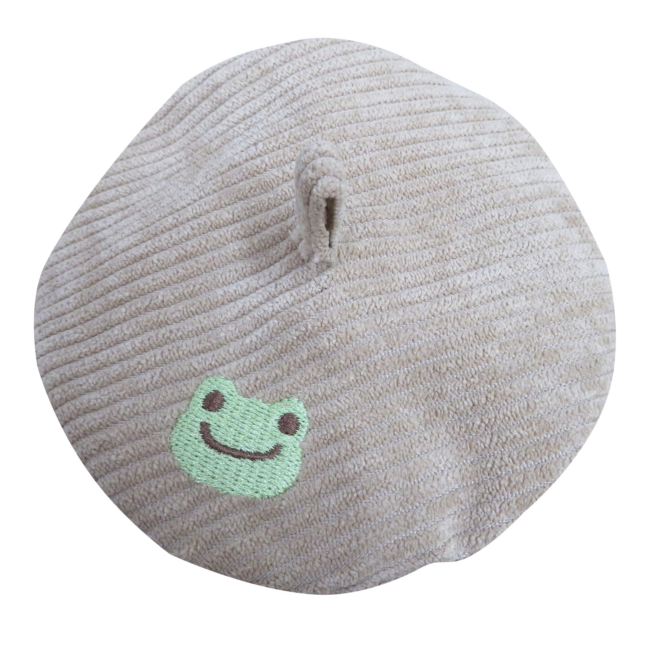 

Плюшевый костюм Лягушонка Пиклза, берет, вельвет, для кукол-бобов, PZ43759-42