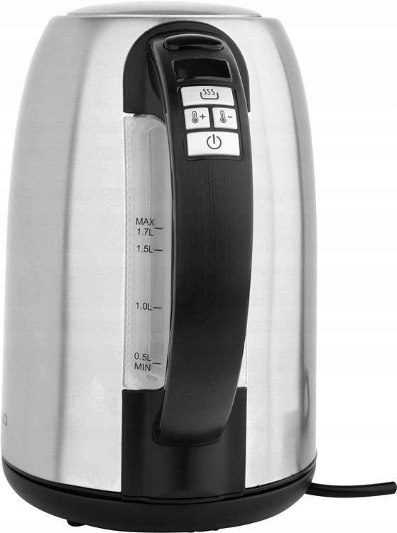 Electric Kettle 1.7L with Temperature Control in the Handle