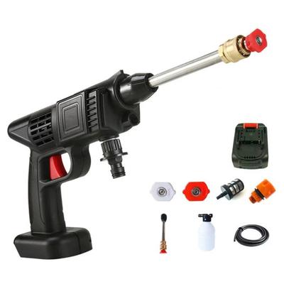 Kabelloser Hochdruckreiniger, tragbarer 50-PSI-Hochdruckreiniger mit einer Batterie und Ladegerät
