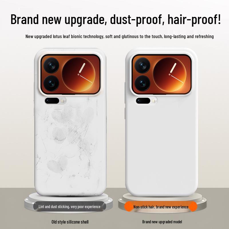 Xiaomi 17 Pro Max Liquid Silicone Protective Case for Women