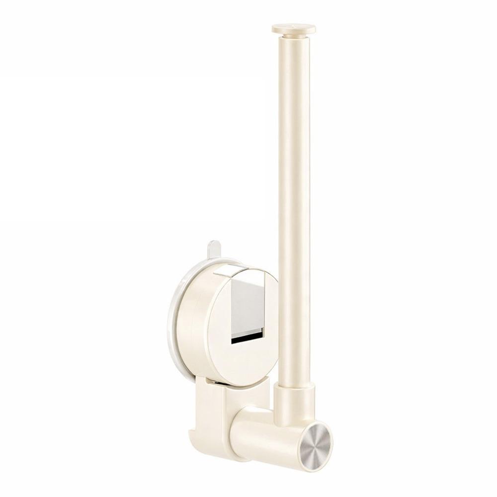 Retractable Cling Film Storage Rack Wall Mounted Paper Roll Holder  Kitchen