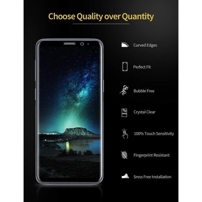 Samsung Galaxy S9 Plus Film Protection écran (Pack de 2),Protecteur d'écran en TPU Souple,2 écran pour Samsung Galaxy S9 Plus (2018)