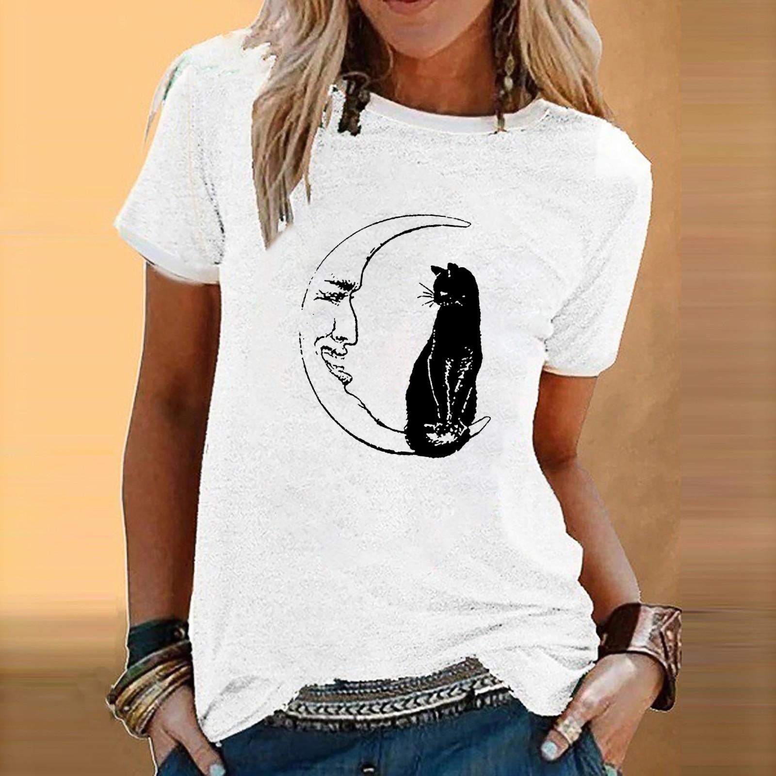 

Женские модные красочные блузки с короткими рукавами и принтом тай-дай XL белый