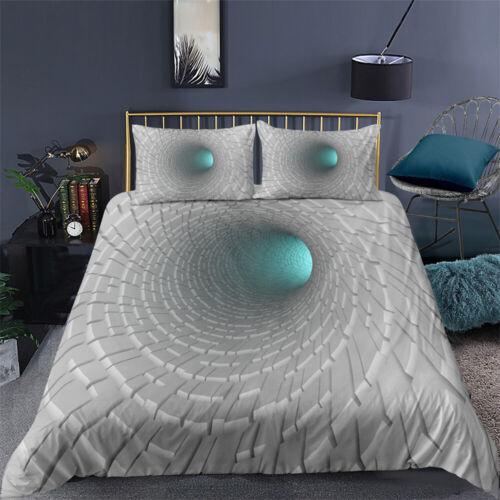 Doona Duvet Quilt Cover Set Colorful Pillowcases Single Double Queen King Beds