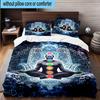 Chakra Balance Meditation 3pcs Bedding,Including 1pc Duvet Cover And 2pcs Pillowcases Perfect for Christmas,Ideal for Bedroom, Dormitory