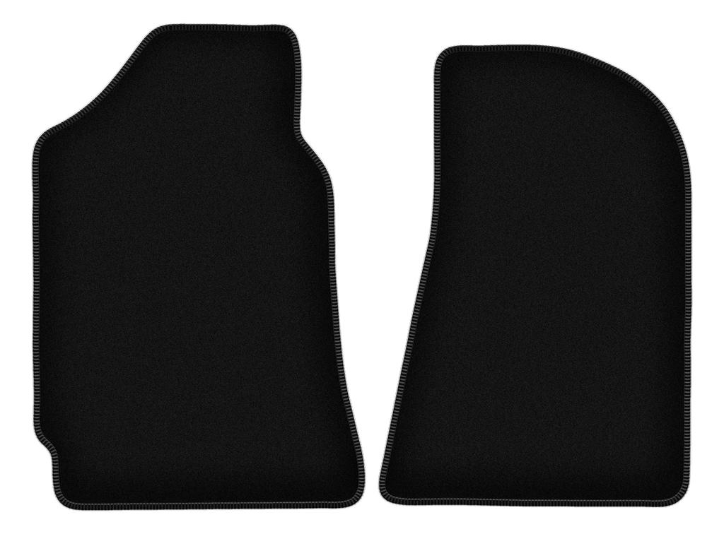 BASIC front velour floor mats for: Polski Fiat 125P sedan (1967-1991)