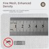 Self-Adhesive Design Self-Adhesive Window Screen Retractable Mesh Flexible Mesh Drill-Free Stick-On Door Curtain