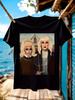 Big & Tall Trixie & Katya Artwork Grafik T-Shirt - 100% Baumwolle 220gsm Freizeit Kurzarm Rundhals T-Shirt