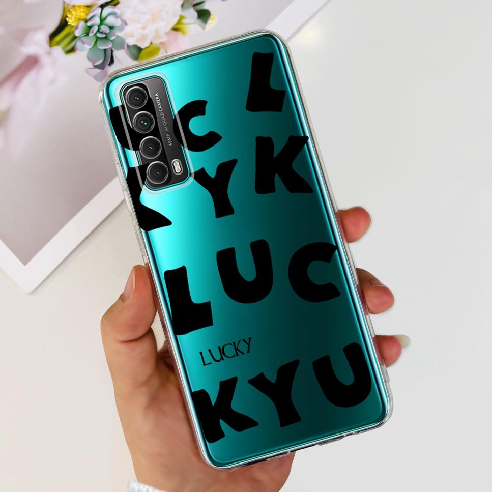 For Huawei P smart 2021 Case New Design Fashion Print Soft Silicone TPU Cover For Huawei P Smart 2021 PPA-LX1 Phone Case Fundas