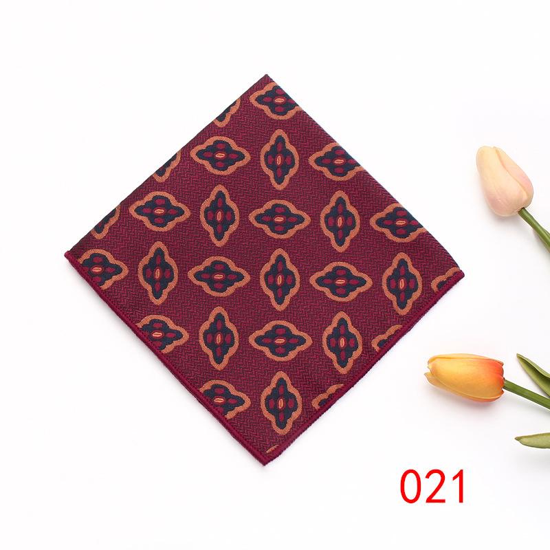 Rael Herrenkleid Businessanzug Einstecktuch Muster Brusttuch Taschentuch Bankett Kleines quadratisches Tuch Anzug Accessoires