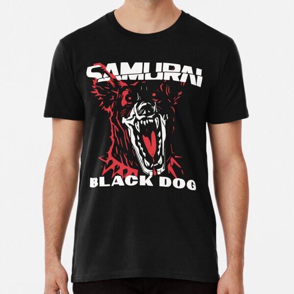 dog samurai Premium T-Shirt S to 5XL Made in the AU/USA T-Shirt
