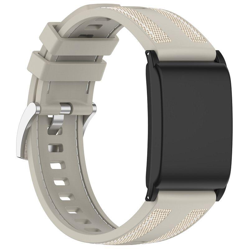 

Силиконовый нейлоновый ремешок для браслета Whoop 4.0, регулируемый спортивный ремешок с чехлом для фитнес-трекера Whoop Solo Loop Correa Whoop 4.0 бежевый