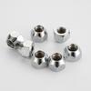 10 pièces Hauteur 16mm Écrous de Roue M12x1.25,M12x1.5, M14x1.5,1/2"-20 Écrous de Roue de Remorque Acorn 21mm Hexagonal