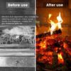 Cat Litter Shovel Heavy Duty Metal Hollow Coal Shovel Heat Resistant Hangable Fireplace Shovel Tool Multi-role Pet Cleaning Tool