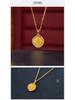 Amber Pendant Necklace with S925 Silver - Retro Water Drop Design with Light Luxury Gemstone.