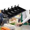 Plastic Money Cash Register Insert Tray Rectangle 5 Grids Money Tray Cashier Drawer  Supermarket