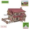 3D Wooden DIY Puzzle Toy - Laser Cut, 2 Pieces