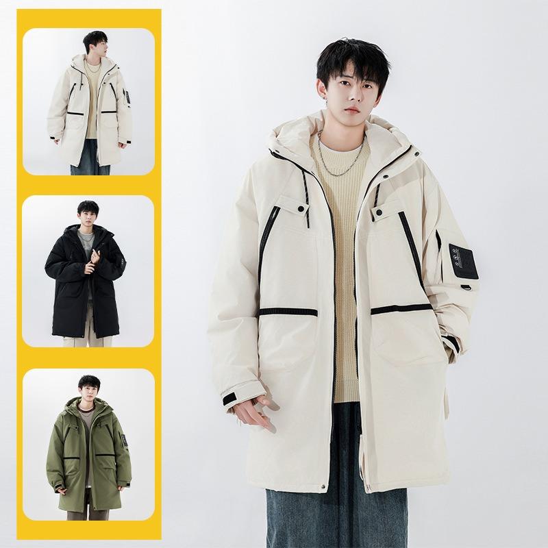 Winter down jacket versatile thickened couple