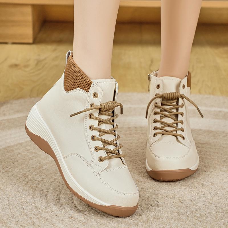 

Женские дышащие балетки с круглым носком 2025 - Повседневная мода, корейский стиль 39