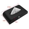Car Sticker 2025 New Tesla PU Leather Car Tissue Box Hanging VW badge Paper Towel Bag Storage For Tesla Model 3 S Y X Protector