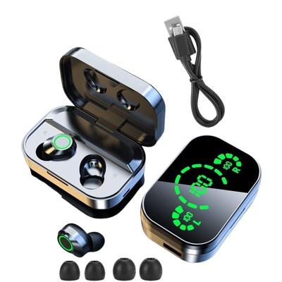 YD03 Wireless Bluetooth Headphones, Powerbank, LCD Display with Mirror