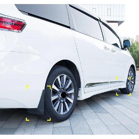Car Mud Flaps For Toyota Sienna 2011 2012 2013 2014 2015 2016 2017 4pcs Mudguard Splash Guards Fender Mudflaps Auto Accessories 2011-2017