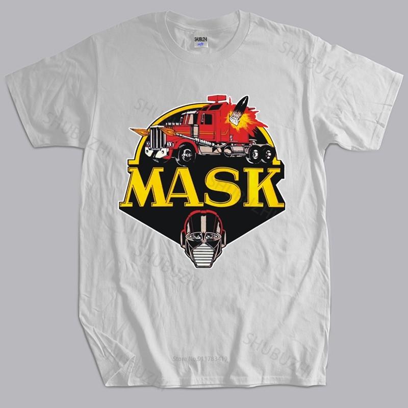 Male Black Tshirt MASK men tshirt fashion style Fashion Unisex Teeshirt Euro Size men cotton top tees
