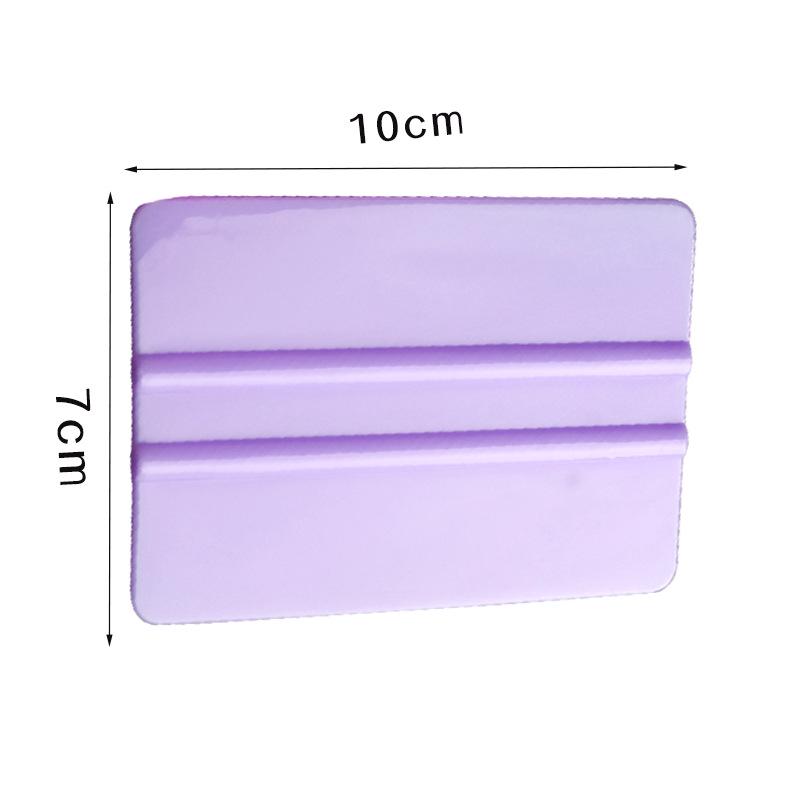 Anti-Scratch Car Film Scraper & Installation Tool with Cloth Sticker