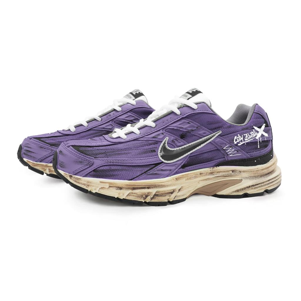 Nike Initiator Low Top Casual Running Shoes Men's Hunk Purple IO7609-101(Team1790-)