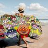 C-Children A-Anpanman Cartoon Beach Towel Cute Kawaii Room Decor Bath Girls Children Hand Towels For Bathroom Shower