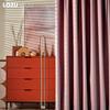 1PC LOZUJOJU 100% Blackout Versatile Solid Color Insulated Thick Curtains for Bedroom Living Room Balcony Window Home Decor