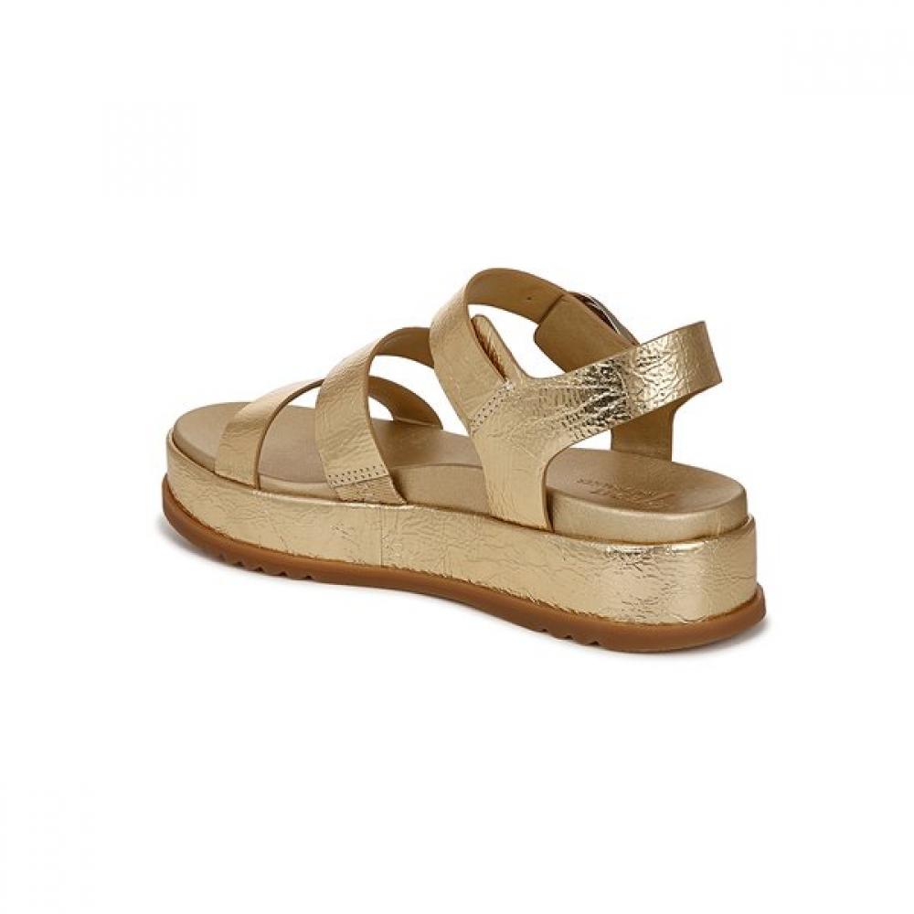 Naturalizer Women S Comfort Platform Sandal Gold 8ntziz5m8d