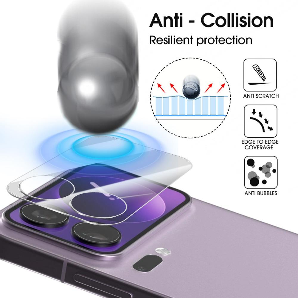 HD Anti-scratch Camera Protector for Xiaomi 17 Pro Max 3D Camera Lens Protector Lens Tempered Glass for Xiaomi Mi 17Pro 17ProMax