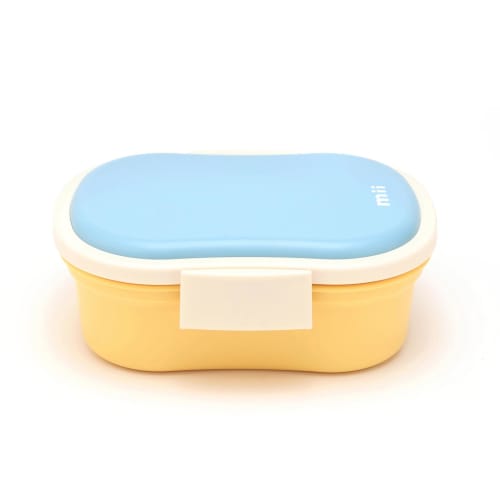 Mii Kinder-Lunchbox, Verstellbares Fassungsvermögen für Ihre Mahlzeit, Leichtgewicht, mit integriertem Kühlakku-Deckel, B15,4 x T12,2 x H5,8cm, 280-430ml, Geeignet
