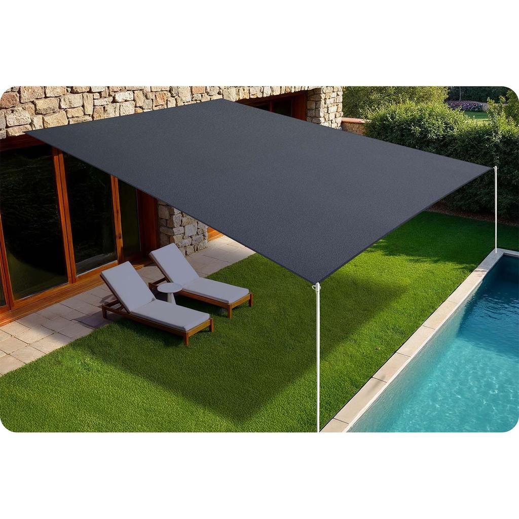 Telo Parasole Rettangolare 3X4M Plonos Pl-885 Grigio