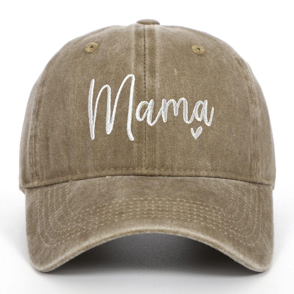 Washed Cotton Parent-child Baseball Hats Vintage Family Baseball Cap Outdoor Sunscreen Hats Gifts