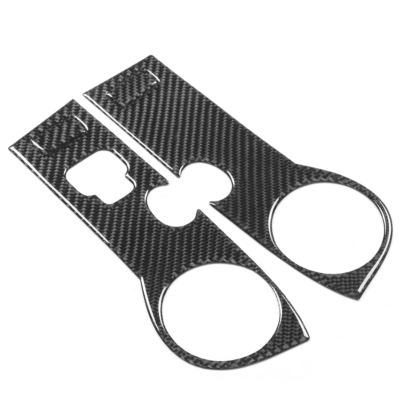 

4 шт. Накладки на панель подлокотника двери, декор, отделка из углеродного волокна, подходят для Mazda MX‑5 Roadster NC 2009‑2015 RHD