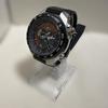 Used CASIO EDIFICE EFE-500 Orange Dial No Bezel