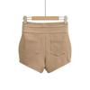 Pantalones Cortos Adelgazantes de Cintura Alta Pure Desire Primavera 2026: Pantalones Cortos Casuales de Moda, Versátiles y Realzadores de Cadera para Mujer