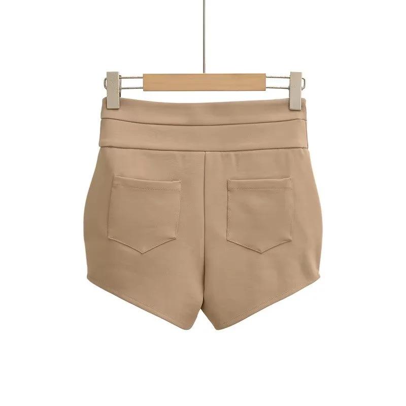 Pantalones Cortos Adelgazantes de Cintura Alta Pure Desire Primavera 2026: Pantalones Cortos Casuales de Moda, Versátiles y Realzadores de Cadera para Mujer