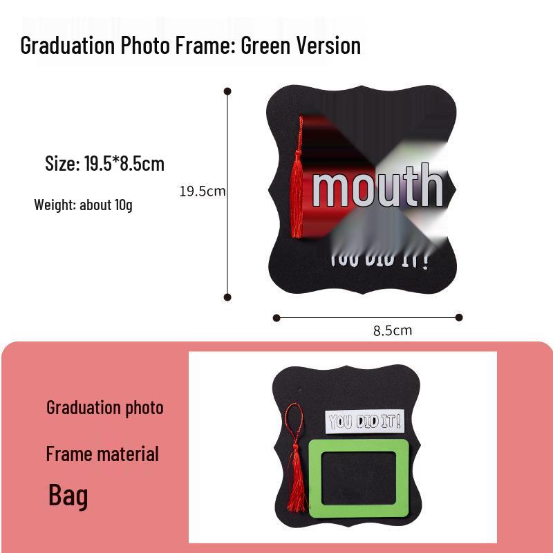 Meike Handmade Kindergarten Graduation Photo Frame DIY Craft Kit