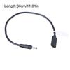 USB C To 3.5x1.35mm Power Cable Female To Male Connectors Adapter Cord for Laptops Monitors Routers Supports Up To 3A